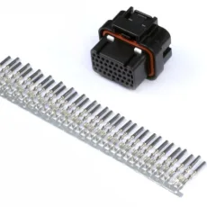 Haltech Plug & Pins Only AMP 34 Pin Key 1 / 4 Row 3 Key Supe