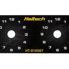 Haltech Dual Switch Panel Only - includes Yellow knob