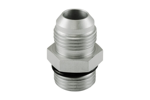 Turbosmart Fitting -10 AN Flare to -10 AN ORB Male Straight - Silver