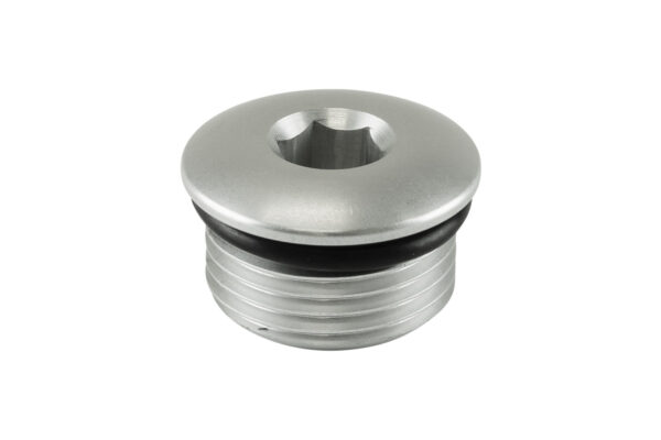 Turbosmart Fitting -12 AN ORB Blank - Silver