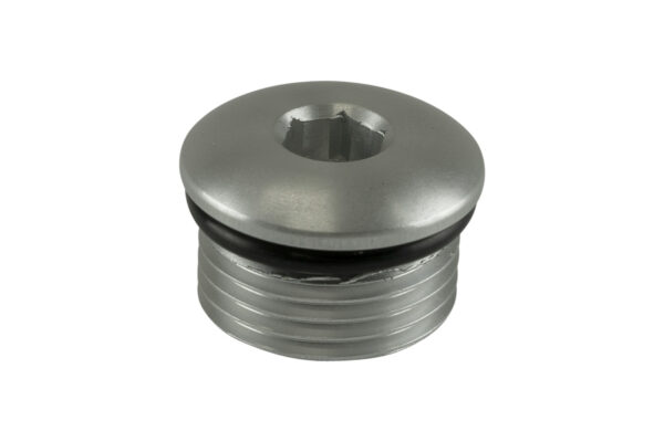 Turbosmart Fitting -10 AN ORB Blank - Silver