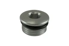 Turbosmart Fitting -8 AN ORB Blank - Silver