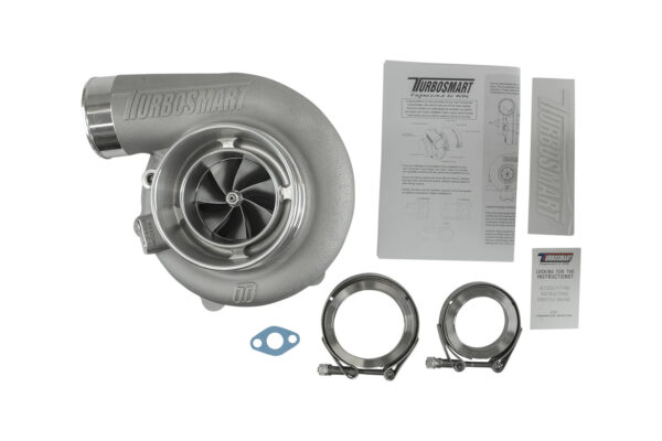 Turbosmart TS-2 Turbocharger (Water Cooled) 6466 V-Band Reverse Rotation 0.82AR Externally Wastegated - Image 6