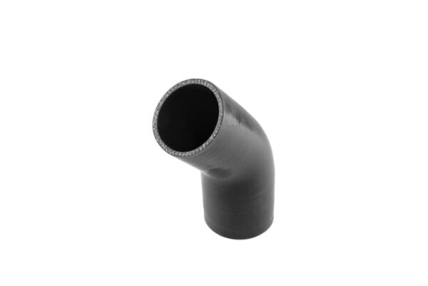 Turbosmart Silicon Hose 45 Reducer Elbow 2.25"-2.50" BLACK