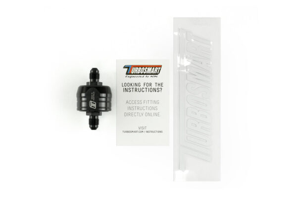 Turbosmart Oil Filter -4AN 44um - Image 5