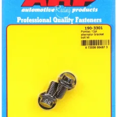 Pontiac 12pt alternator bracket bolt kit