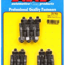 Cast aluminum valve cover stud kit