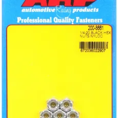 "1/4""-20 cad coarse nyloc hex nut kit" (5pcs)