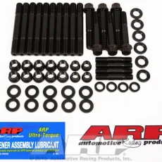 "Little ""M"" steel main caps 4-bolt splayed stud kit"
