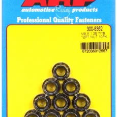 ARP M9 x 1.25  12pt nut kit (10pcs)