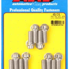 ARP SB Chevy SS 12pt .875 UHL header bolt kit