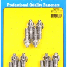"SB Chevy 3/8"" 12pt SS header stud kit"