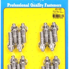 "BB Chevy 3/8"" x 1.670 SS header stud kit"