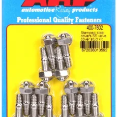 Stamped steel covers SS valve cover stud kit