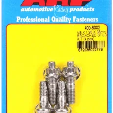 ARP M8 X 1.25 X 38mm broached stud kit - 4pcs
