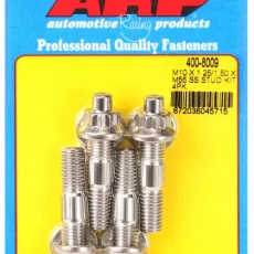 ARP M10 X 1.25/1.50 X 55mm broached stud kit 4pcs