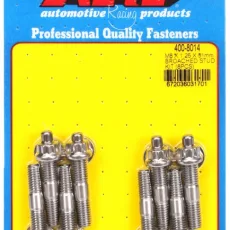 M8 X 1.25 X 51mm broached stud kit - 8pcs