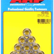 3/8-24 SS 12pt nut kit (10pcs)
