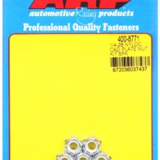 "1/4""-28 nyloc cad plate nut kit" (5pcs)