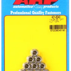 ARP 1/4-20 SS 12pt nut kit