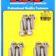 SBC GENIII/LS 1/4 FLANGE SS 12PT HEADER BOLT KIT