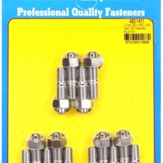 Oldsmobile 350-455 3/8"" hex SS header stud kit"