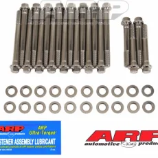 Oldsmobile 350-455 7/16"" SS hex head bolt kit"