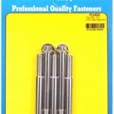 "3/8""-16 x 4.000 12pt SS bolts" (5pcs)