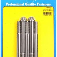 "7/16""-14 X 4.500 12pt 1/2 wrenching SS bolts" (5pcs)