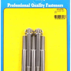 "3/8""-16 x 3.750 12pt 7/16 wrenching SS bolts" (5pcs)