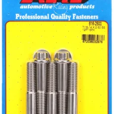 "7/16""-14 X 2.500 12pt SS bolts" (5pcs)