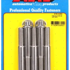 "7/16""-14 X 3.250 12pt SS bolts" (5pcs)