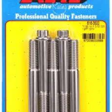 "7/16""-14 X 3.500 12pt SS bolts" (5pcs)
