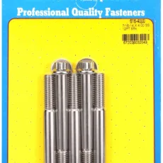 "7/16""-14 X 4.000 12pt SS bolts" (5pcs)