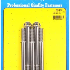 "3/8""-16 x 4.250 hex SS bolts" (5pcs)