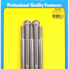 "3/8""-16 x 4.500 hex SS bolts" (5pcs)