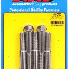 "7/16""-14 X 2.750 hex SS bolts" (5pcs)