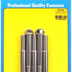 "7/16""-14 X 3.750 hex SS bolts" (5pcs)