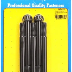 "7/16""-14 x 4.750 12pt black oxide bolts" (5pcs)