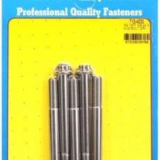 "3/8""-24 x 4.000 12pt SS bolts" (5pcs)