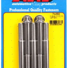 "7/16""-20 x 3.500 12pt SS bolts" (5pcs)