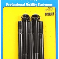 ARP Bolt Kit 1/2-20 x 4.500 Black Oxide Hex