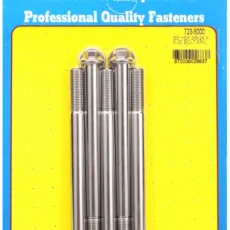 "3/8""-24 x 5.000 hex SS bolts" (5pcs)