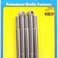"7/16""-20 x 5.000 hex SS bolts" (5pcs)