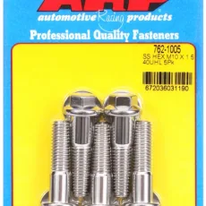 M10 x 1.50 x 40 hex SS bolts (5pcs)
