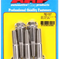 M10 x 1.50 x 50 hex SS bolts (5pcs)