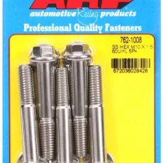 M10 x 1.50 x 60  hex SS bolts (5pcs)
