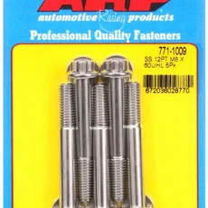 M8 x 1.25 x 60  12pt SS bolts (5pcs)