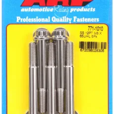 M8 x 1.25 x 65 12pt SS bolts (5pcs)