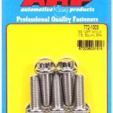 M10 x 1.50 x 30 12pt SS bolts (5pcs)